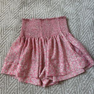 Authentic KOCH erika skirt!! beautiful pink floral pattern! size small